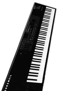 Kurzweil PC2X - keyboard