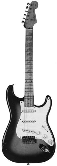 Galerie slavných kytar - 1956 Fender "Brownie" Stratocaster Erica Claptona