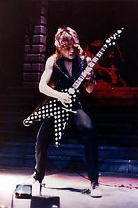 Pódiové sestavy slavných kytaristů - Randy Rhoads