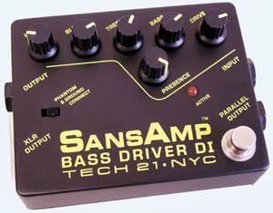 Tech 21 Sansamp Bass Driver D.I.