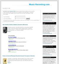 WWW TIP - MUSIC-RECORDING