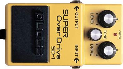 BOSS SD-1 - klasický overdrive od Bosse