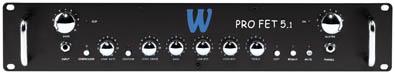 Warwick ProFet 5.1 a kabinety WCA 410 Pro + WCA 415 Pro - tranzistorový zesilovač poloprofesionální třídy s kabinety