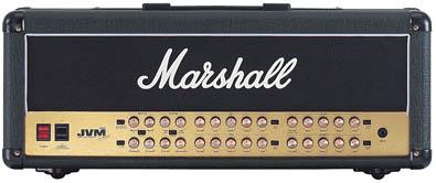 Marshall JVM410H  - nový stowattový zesilovač vybavený čtyřmi nezávislými kanály