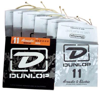 Dunlop DAB1506 a DAB1066 - struny pro akustickou kytaru