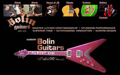 www tip - Bolin guitars