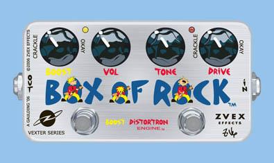 Zvex Vexter Series Box of Rock - vytavený Marshall JTM45 do kapsy