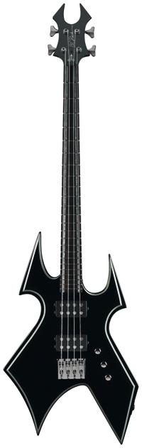 B.C. Rich Warbeast Trace Bass - metalová bestie