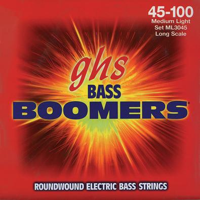 GHS Bass Boomers Roundwound - basové struny