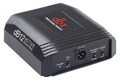 dbx dB12 a dB10 - aktivní DI box