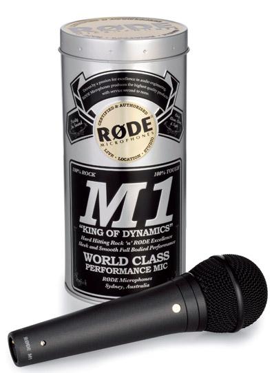 Mikrofon Røde M1 - … aneb zpěvový mikrofon z konzervy…