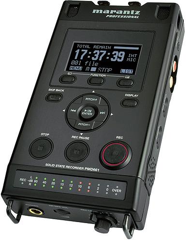 Marantz PMD661 - profesionální přenosné nahrávací zařízení