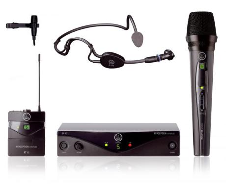 AKG: Bezdrátový mikrofoní set Perception Wireless