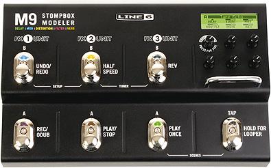 Line 6 M9 Stompbox Modeler - digitální multiefekt