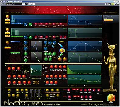 kde vzít a nekrást - Bloody Queen - syntezátor s příchutí krve