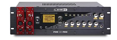 Line 6 POD X3 PRO - špičkově vybavený dvoukanálový multiprocesor