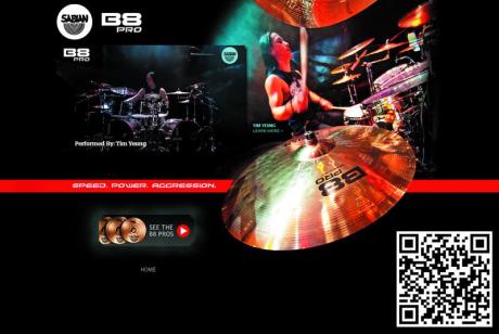 Sabian: B8PRO websites