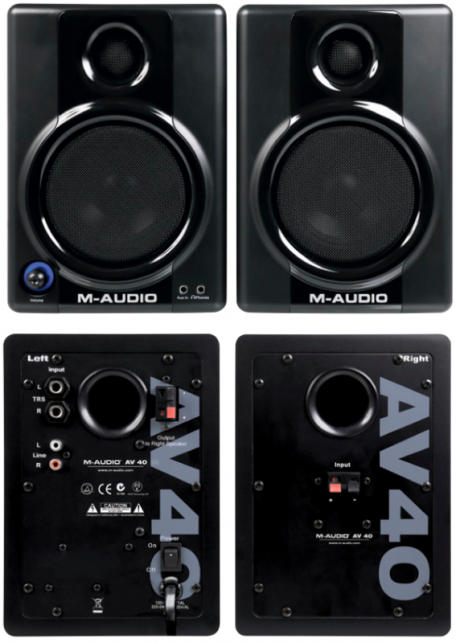 M-Audio: AV 30 II a AV 40 II