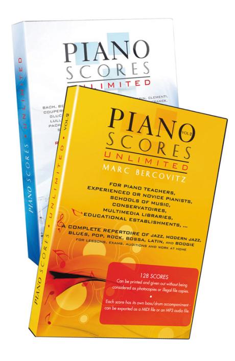 Piano Scores Unlimited vol 1 & 2 - testík DVD