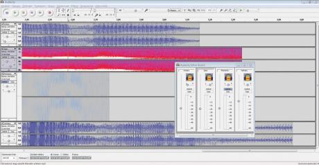 kde vzít a nekrást - vícestopý záznam, Audacity