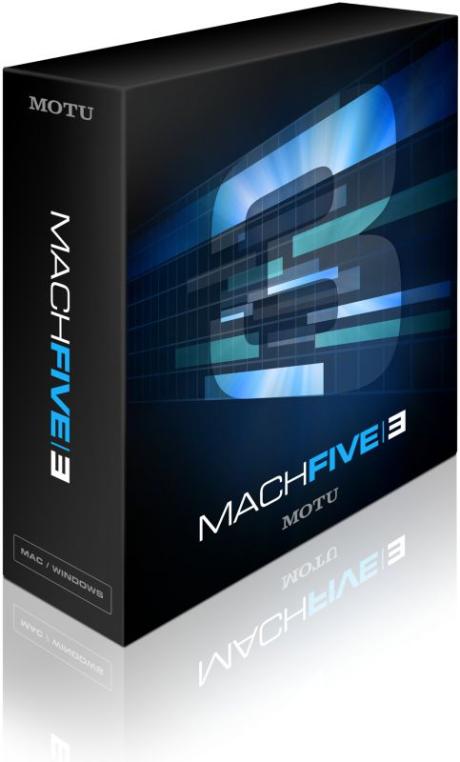 Motu: Mach3 - softwarový sampler