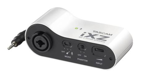 Tascam: iXZ kapesní mikrofonní/nástrojový předzesilovač