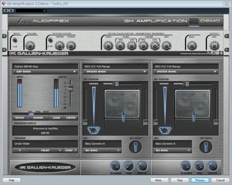 kde vzít a nekrást - Audiffex Gallien Krueger Amplification 2