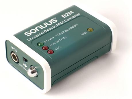Sonuus B2M - MIDI převodník pro baskytaru