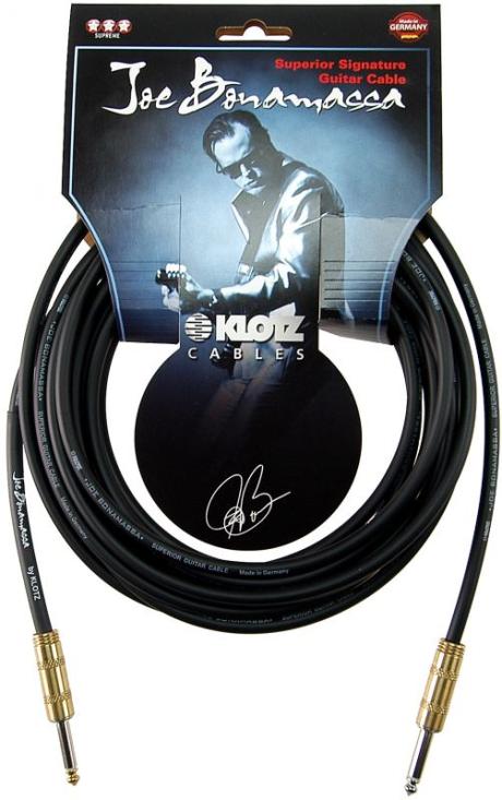 KLOTZ: Gitarové káble Joe Bonamassa