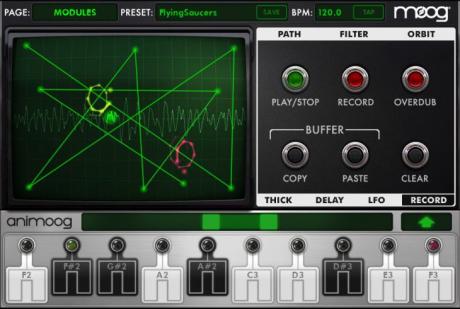 Animoog: Syntezátor pro iPhone