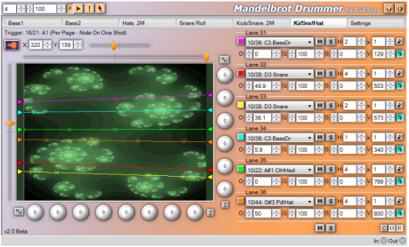 ASJPLugs: Mandelbrot Drummer 2.0