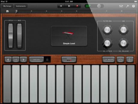 iPod a iPad - MIDI a iPad