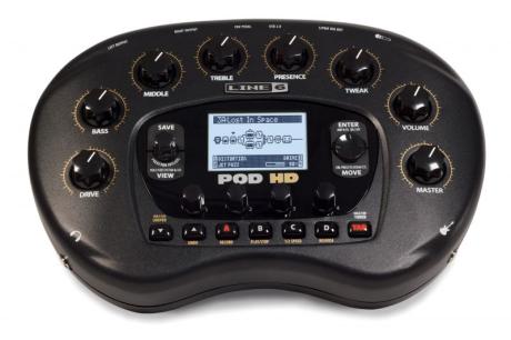 Line 6 POD HD - digitálně modelující multiprocesor