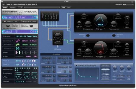 Novation Ultranova - virtuálně analogový syntezátor