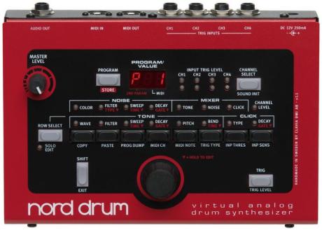 Nord Drum: Bicí syntezátor