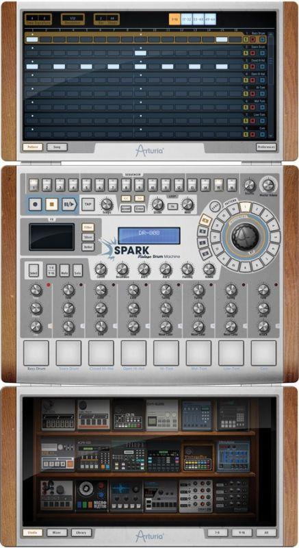 Arturia - Spark Vintage: virtuálni drum machine