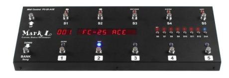 Podlahový MIDI kontroler FX-25 ACE od Mark L
