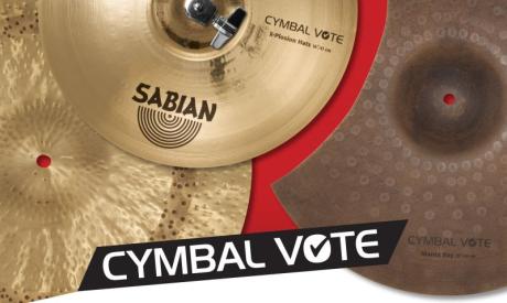SABIAN: Sabian Cymbal Vote 2012 – vyberte činely, které stojí za to (vyrábět)