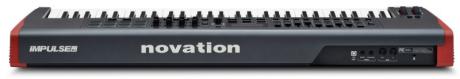 Novation Impulse 61 - série klaviatur a MIDI ovladačů komunikujících přes MIDI i USB 