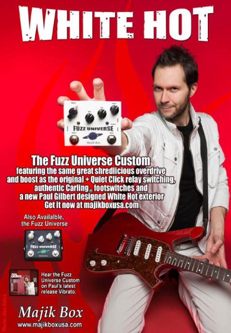 Majik Box: Fuzz Universe Paul Gilbert Custom Custom
