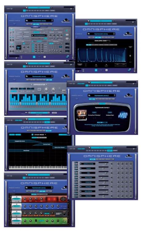 Spectrasonics Omnisphere - softwarový nástroj, připomínající hardware