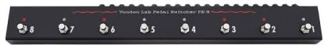 Pedal Switcher PX-8 od Voodoo Lab se drží osvědčeného designu.