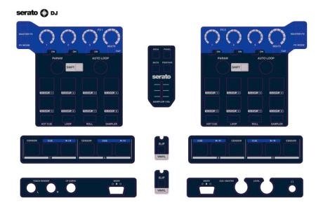 Vestax: Overlays