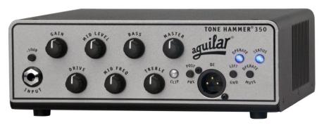 Aguilar Tone Hammer 350 - zesilovač třídy D s vestavěným jednoduchým předzesilovačem