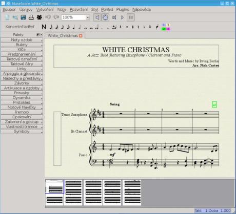 Freeware - MuseScore notační program