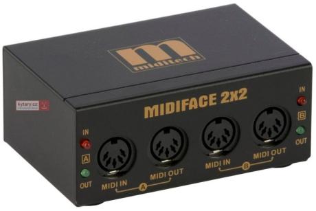 MIDITECH midiFace 2x2: MIDI interface