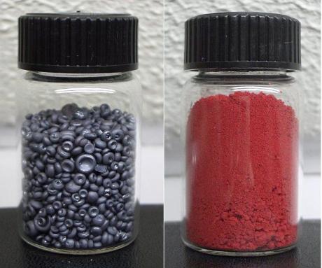 Selen se vyskytuje v několika krystalických formách, které se liší barvou i vlastnostmi