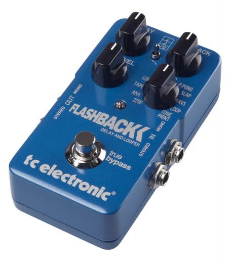 TC Electronic Flashback Delay - delay s jednoduchým looperem