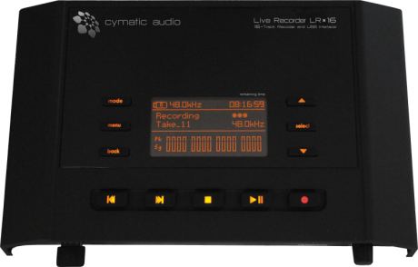 CYMATIC AUDIO: Live Recorder LR-16