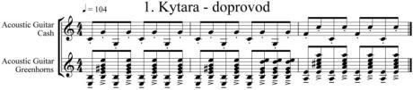 Obr.1: Doprovodná kytara